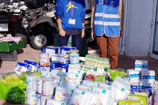 Sheila food donations